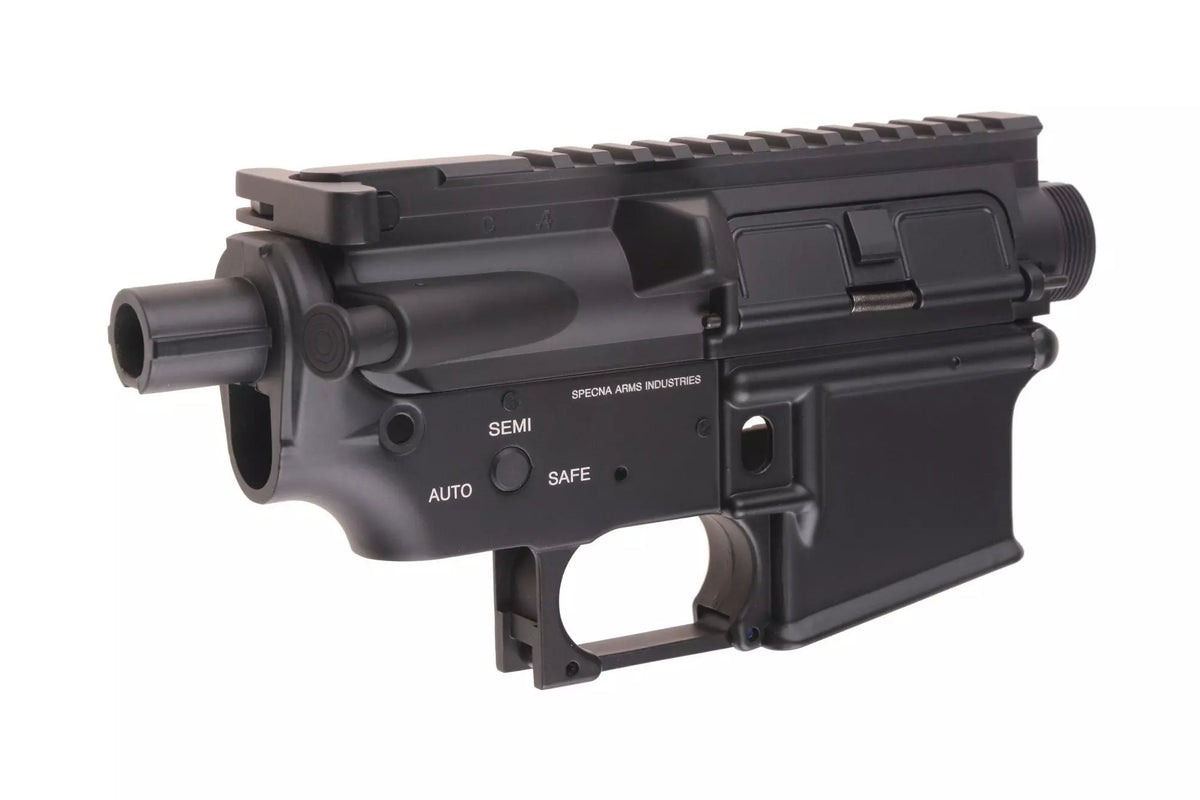 Metal Receiver for M4 Assault Rifle Replicas - SA Logo