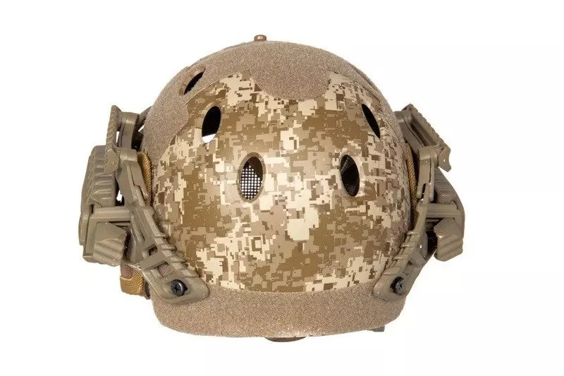FAST PJ G4 System replica helmet with face shield - Desert