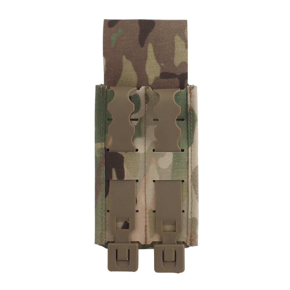 Wosport double magazine pouch Flip Pouch Multicam