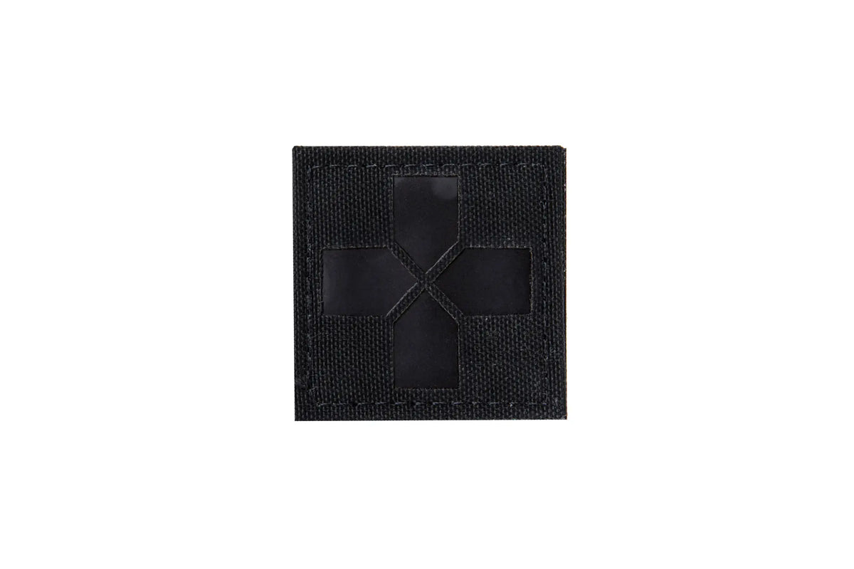 MED Cross IR Patch - Black