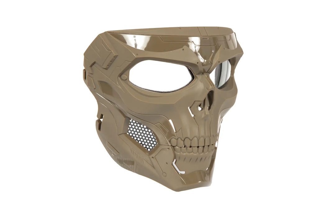 Skull Messenger Mask - tan