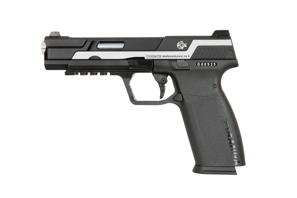Piranha MK I pistol replica - silver