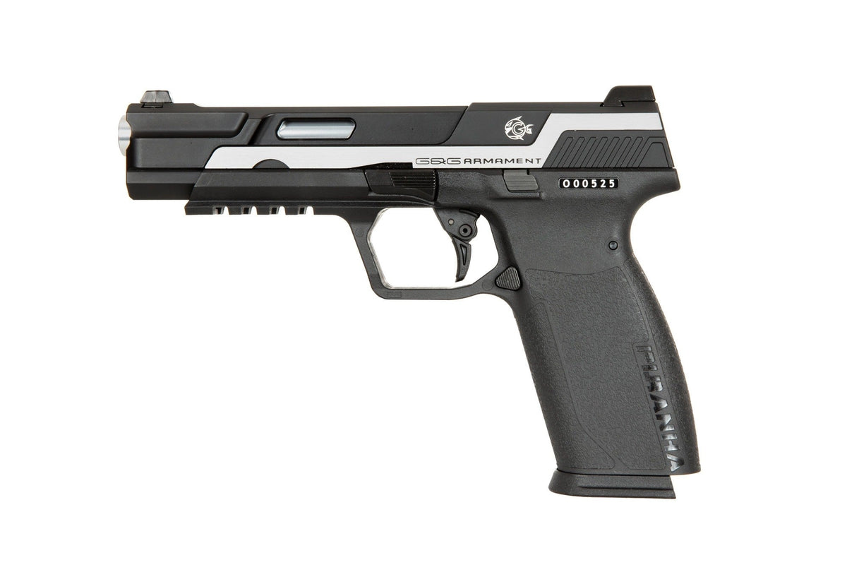Piranha MK I pistol replica - silver