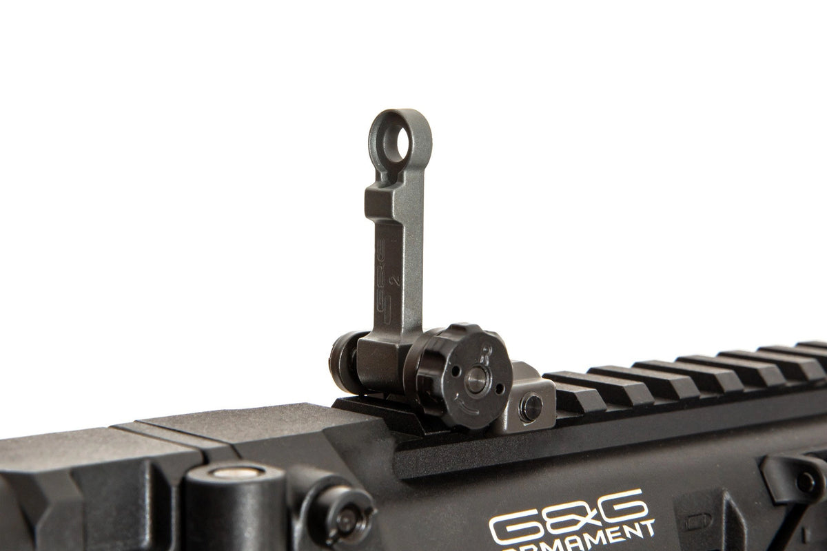 SMC-9 submachine airsoft gun - black (OUTLET)