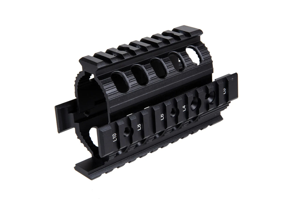 Aluminium ris kit for AKS-74U series replicas