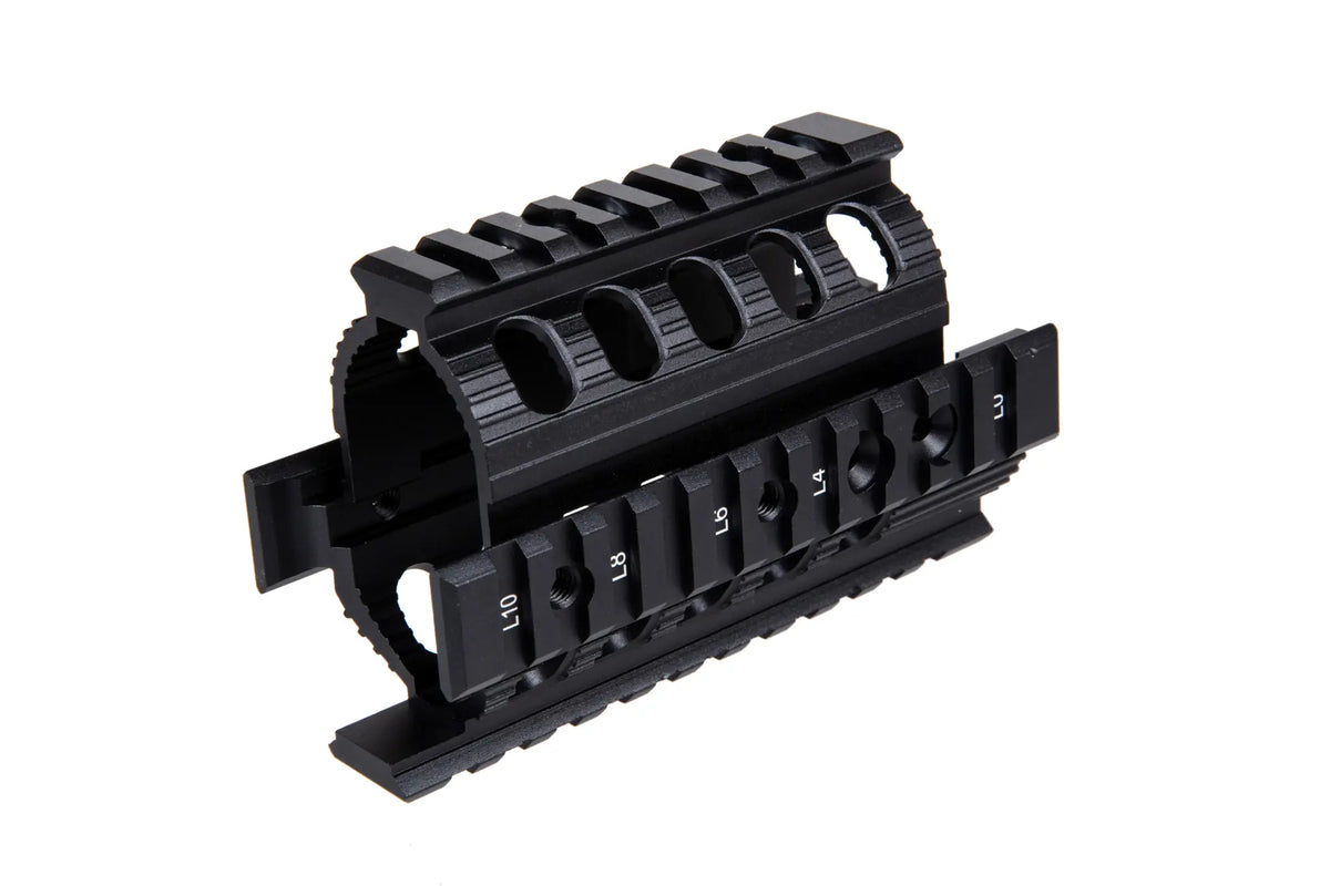 Aluminium ris kit for AKS-74U series replicas