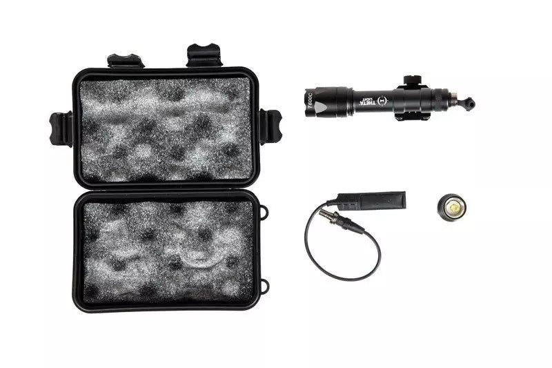 T600C Tactical Flashlight - black