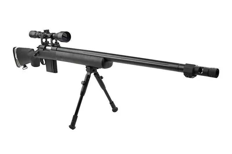 MB4405D sniper rifle replica with scope and bipod
