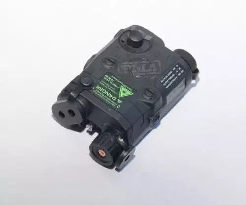 AN/PEQ 15 replica with laser sight - black