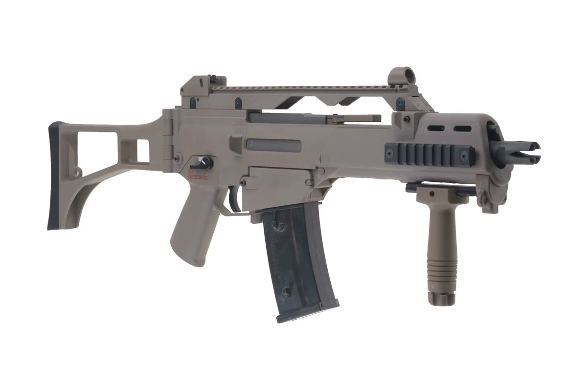 SA-G12 EBB airsoft rifle - tan