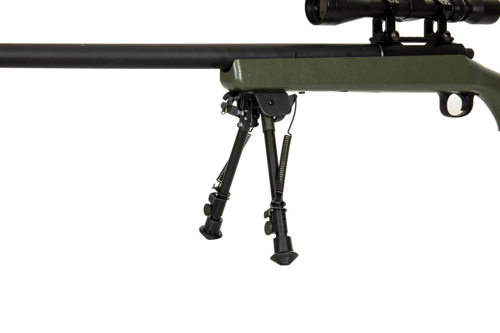 SW-10 Sniper Rifle Replica (with scope and bipod) - olive