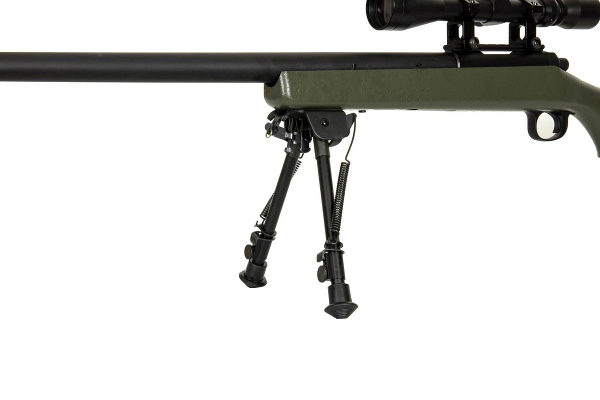 SW-10 Sniper Rifle Replica (with scope and bipod) - olive