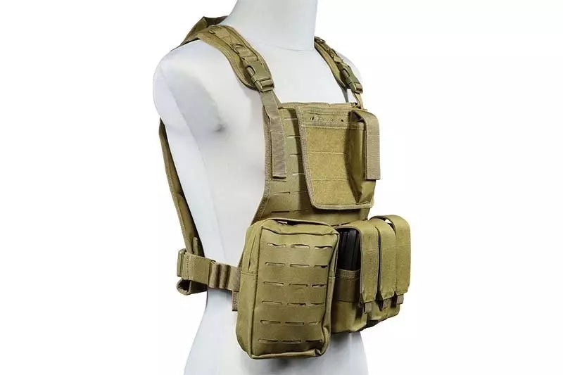 MBSS (LaserCut) Tactical Vest - Tan