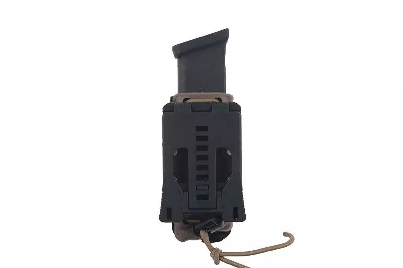 SMC Pistol Magazine Pouch with flocking (QD belt) - dark earth