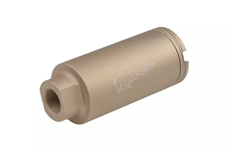 Navy Seal Gas Concentrating Flash Hider - Tan