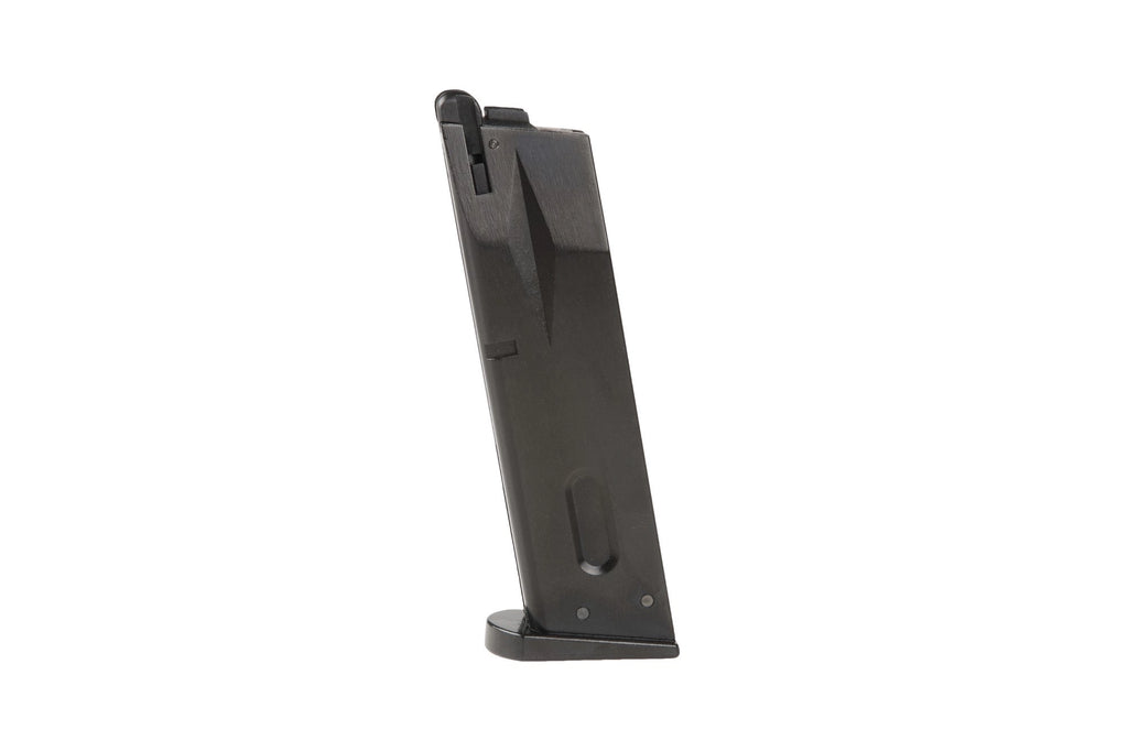 Low-Cap 25 BB Gas Magazine for WE M9/M92F Replicas - Black