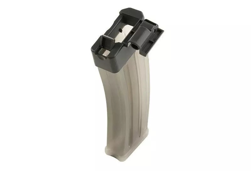 Magazine style BB container