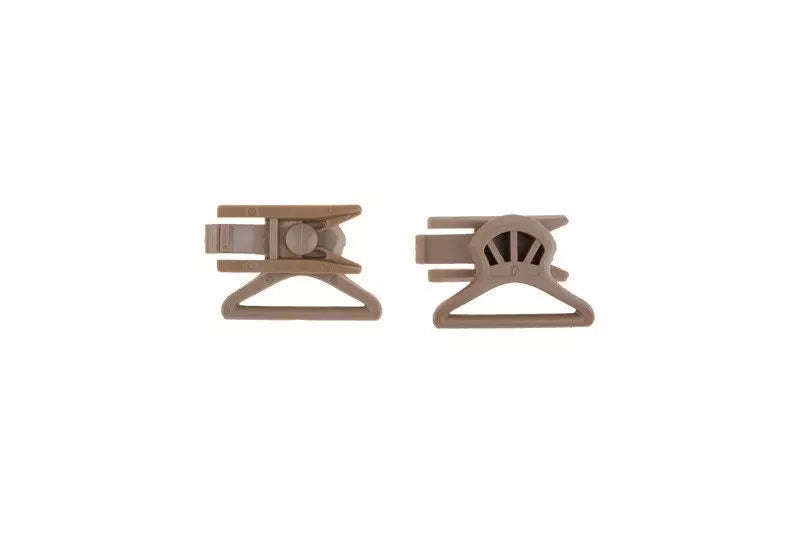 Goggle Swivel Clips (36mm)  - tan