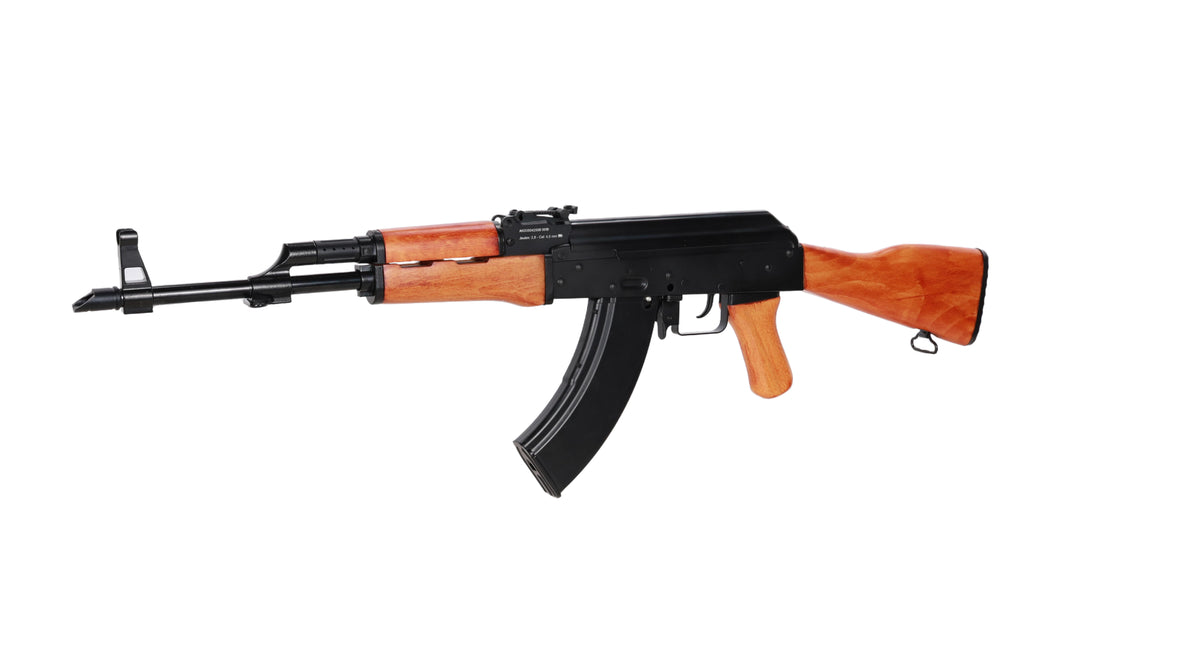 AIK CO2 4.5mm AK-47 gas carbine (Real Wood)