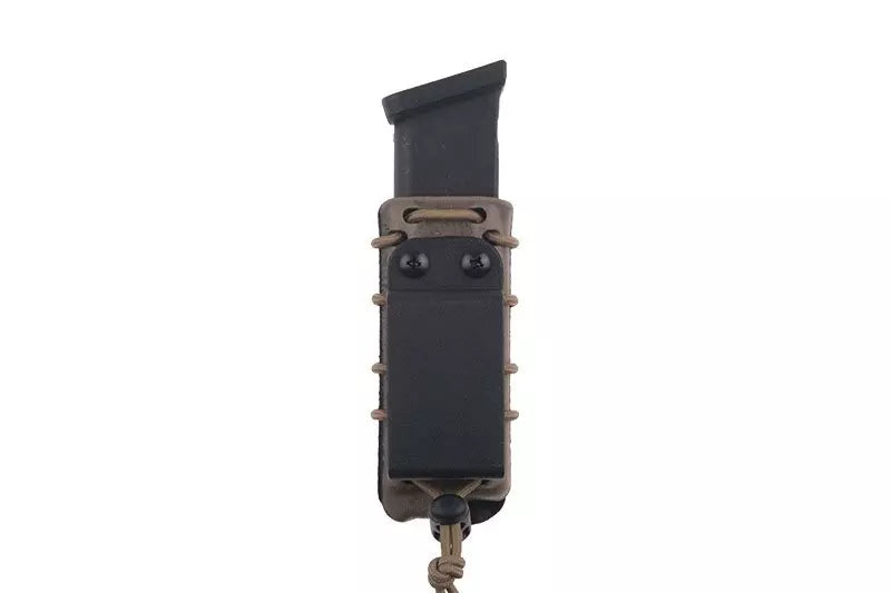 SMC Pistol Magazine Pouch with flocking (QD belt)  - dark earth