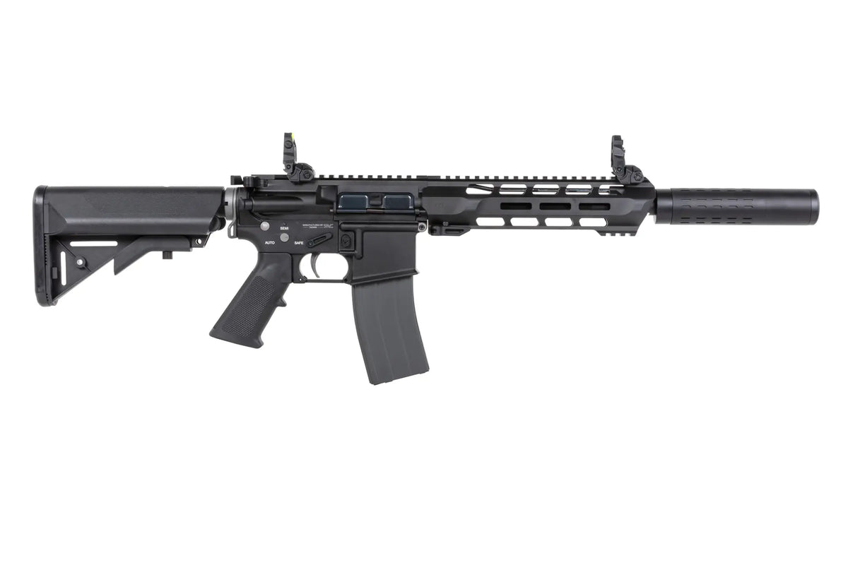 airsoft SRC DUAL POWER SR4 ZAROS-S GBB carbine with CO2 magazine