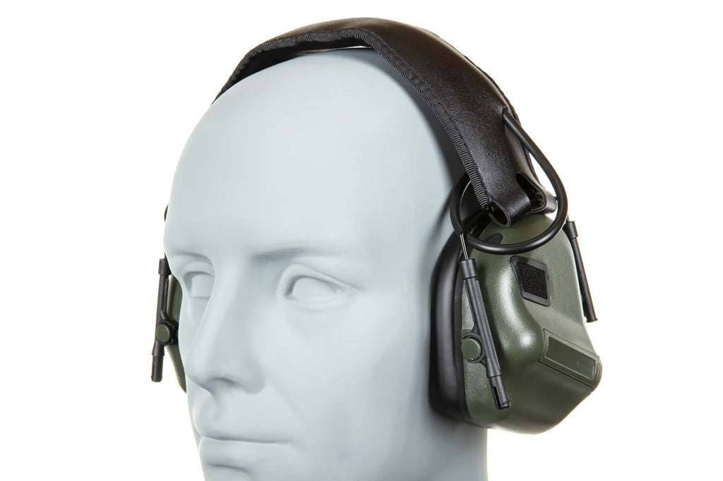 Wosport HD-12 active ear protectors IPSC Gen 5 version Olive