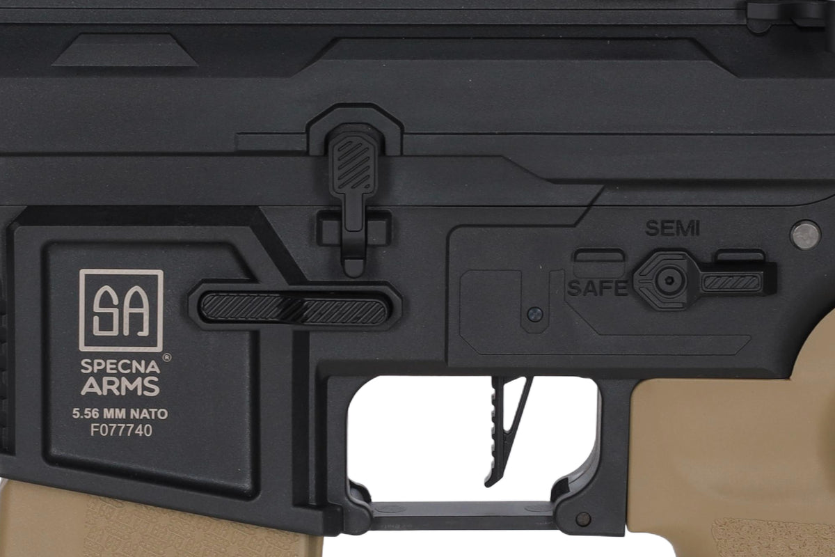 Specna Arms SA-F03 FLEX™ Gen.2 BLDC™ HAL ETU™ Half-Tan airsoft Carbine