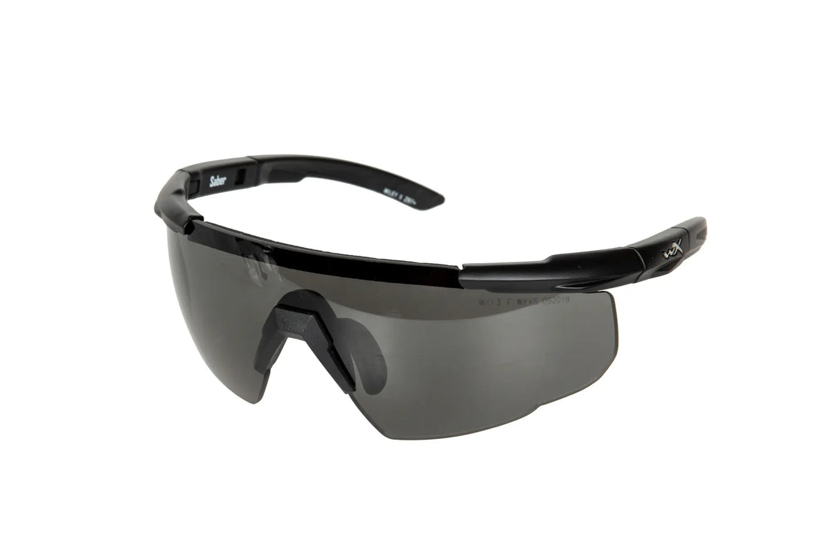 Wiley X® SABER ADV Matte Black glasses - Smoke Grey / Clear