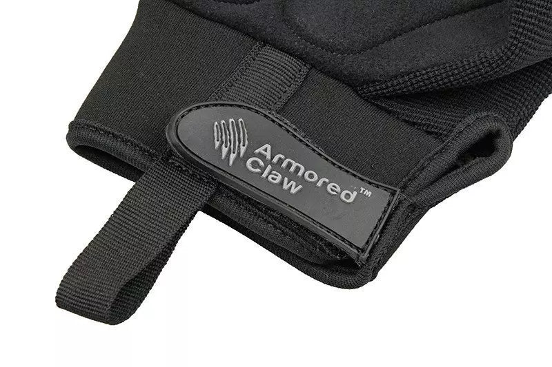 Armored Claw Shooter Cut Tactical Gloves - black