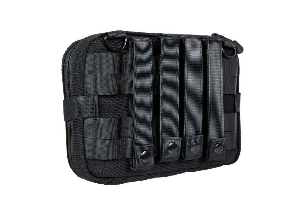 Large Administration Pouch with a Map Holder - Black