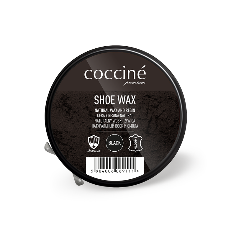 Cocrail Shoe Wax Premium 40g Black
