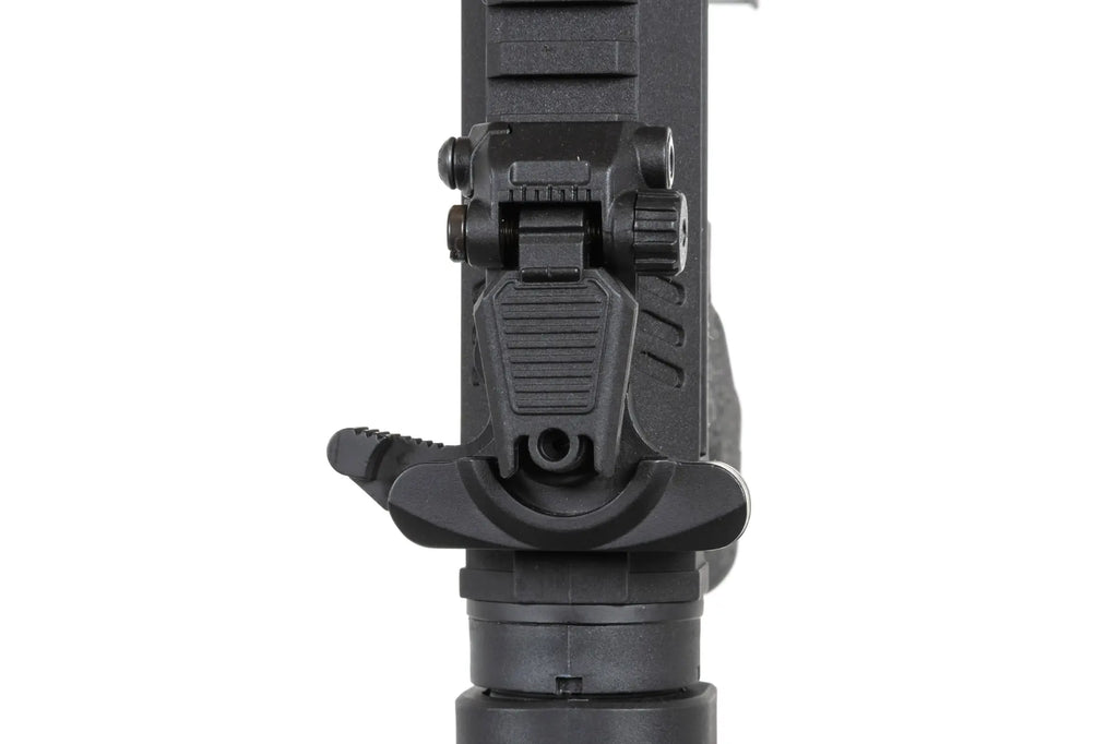 airsoft Specna Arms SA-FX02 FLEX™ HAL ETU machine gun Black with orange discharge device