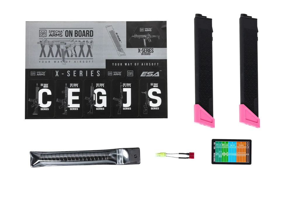 Specna Arms SA-FX02 FLEX™ Gen.2 BLDC™ HAL ETU Pink airsoft Carbine