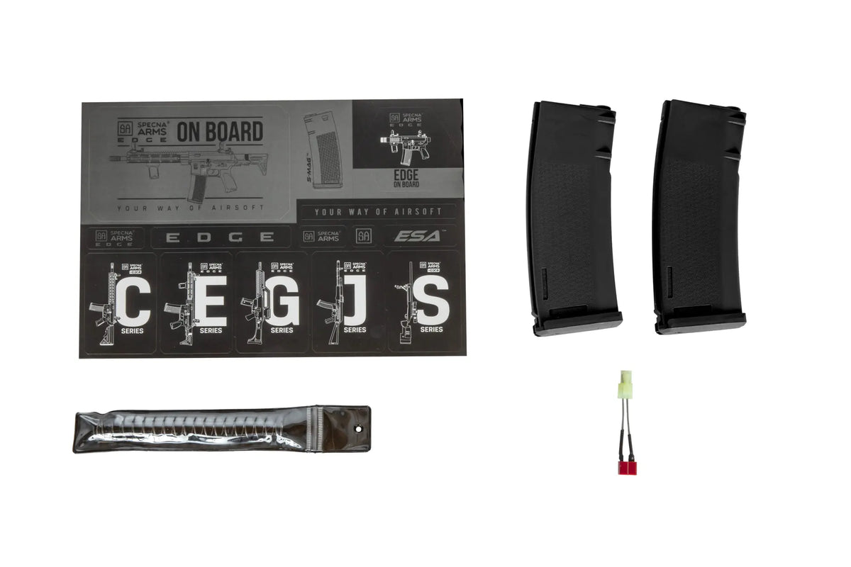 Specna Arms SA-E09 EDGE™ Kestrel™ ETU 1.14 J airsoft rifle Black