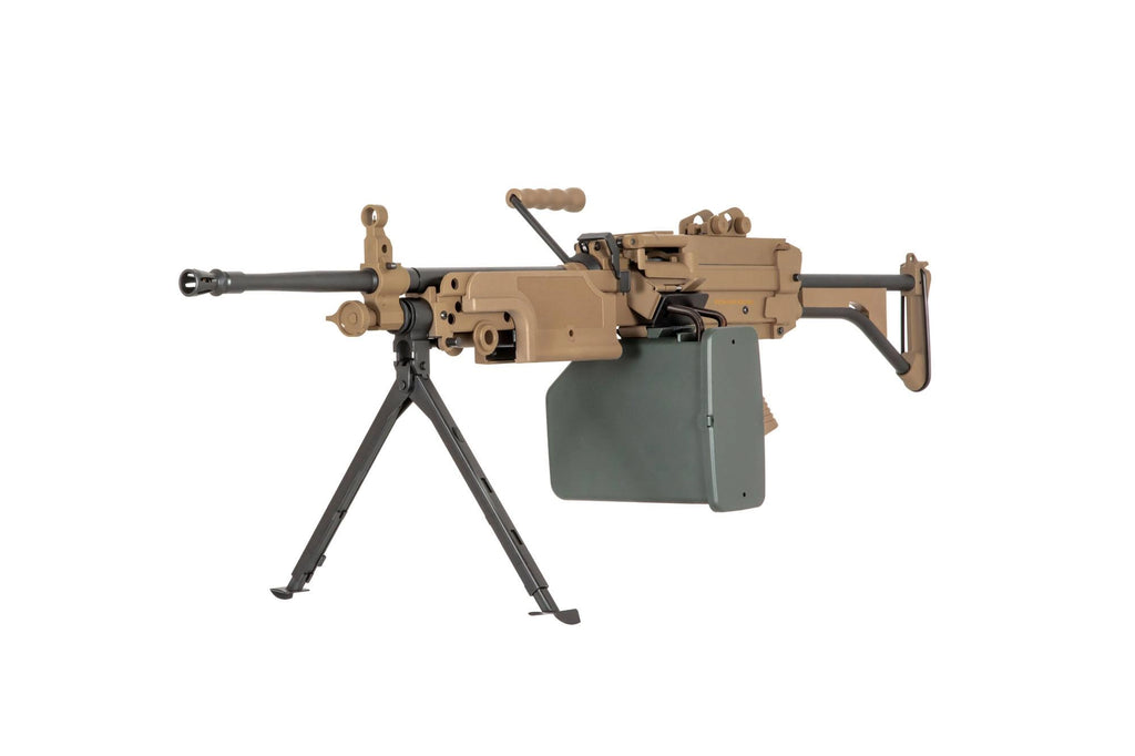 airsoft Specna Arms SA-249 MK1 CORE™ Tan Machine Gun (OUTLET)