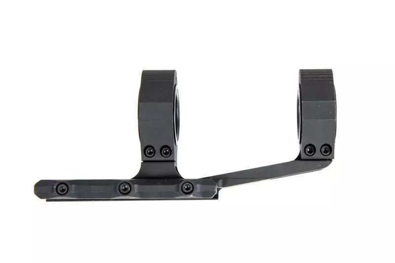 2 Precision Ultralight 25.4-30mm Scope Mount with Bubble Level - black