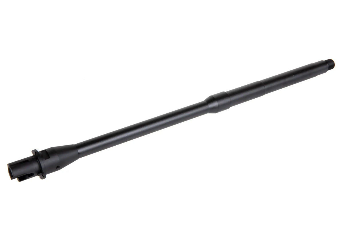 Aluminium 5KU external barrel for M4/M16 16" replica series Black