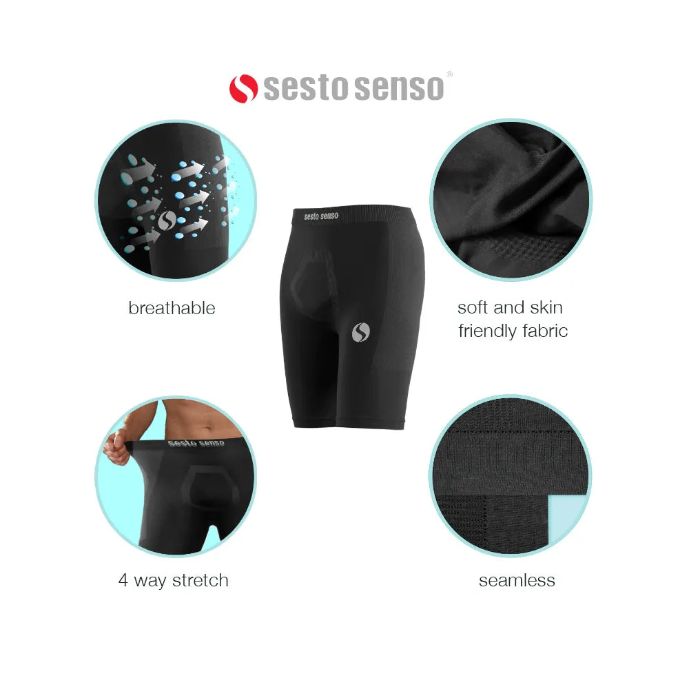 Sesto Senso Thermo Active CL41 Thermal Shorts Black