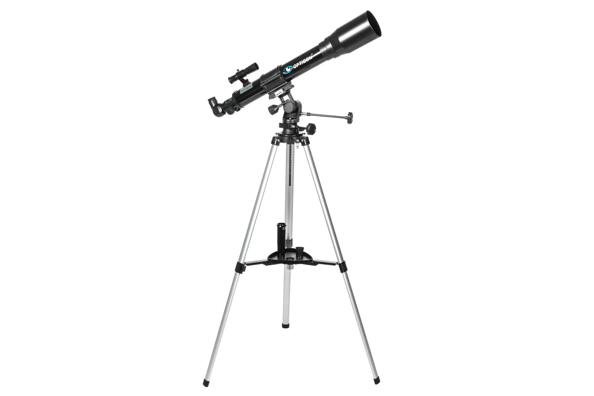 OPTICON Sky Navigator 70F700EQ telescope with carrying case and phone holder