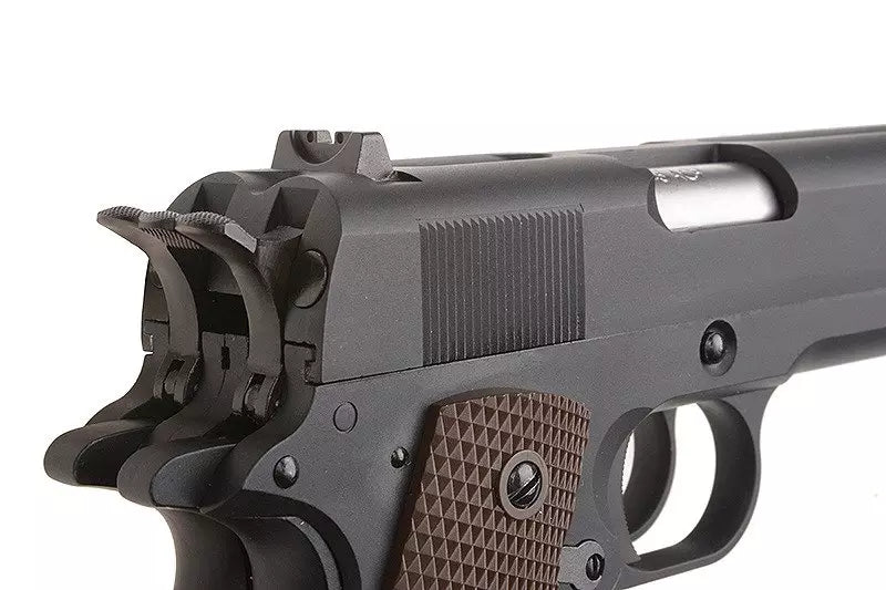 M19Double Barrel handgun replica - black