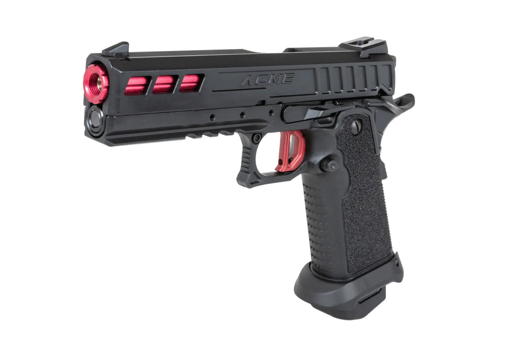 airsoft ICS Hi-Capa ACME Green Gas Pistol