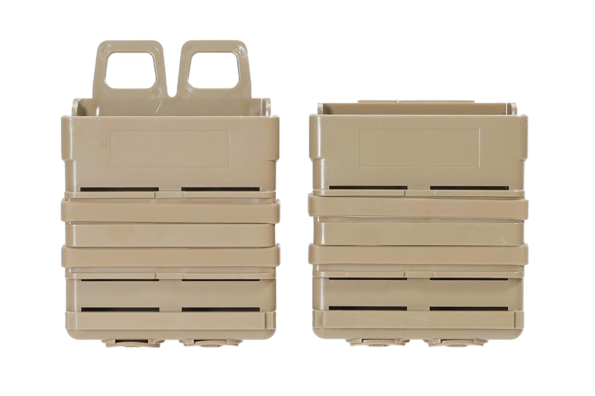 Podwójna ładownica SATAC Open III (L) na magazynki 7,62mm Tan