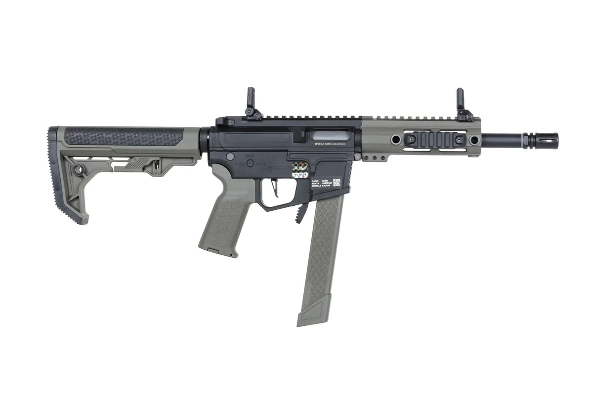 Specna Arms M4/AR15 SA-FX01 FLEX Gen.2 9" AEG Assault Rifle – Olive Green