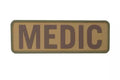 Medic 6x2 PVC Badge - Multicam