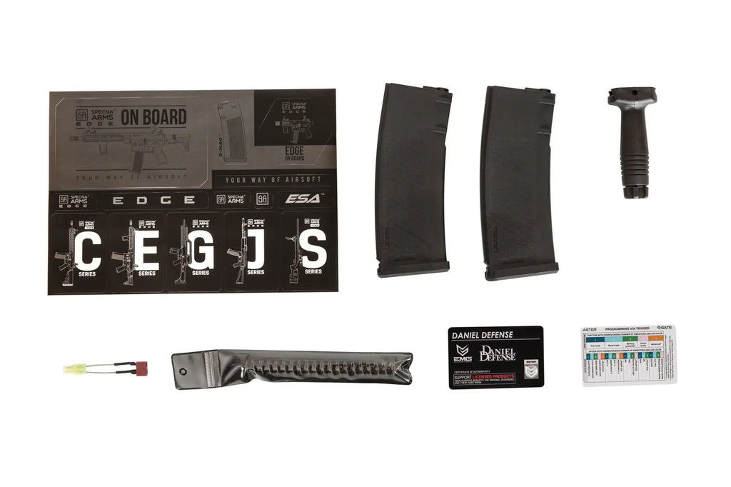 airsoft Specna Arms Daniel Defense® M4A1 SA-E26 EDGE 2.0 GATE ASTER Carbine Black (OUTLET)