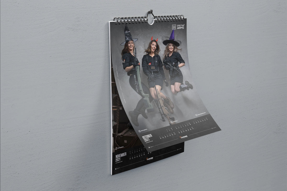 Gunfire Girls 2021 Calendar
