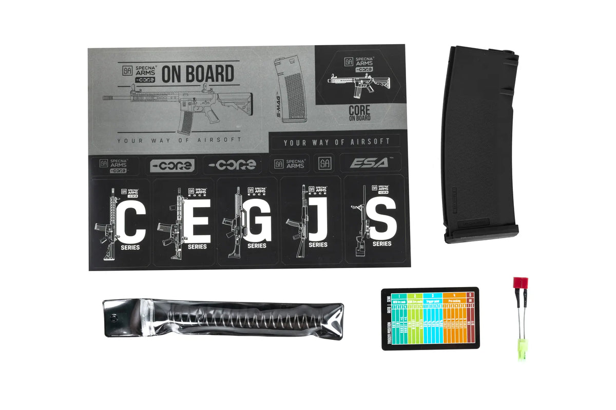 Specna Arms SA-C22 CORE™ HAL ETU™ Single Fire Only airsoft Carbine Black