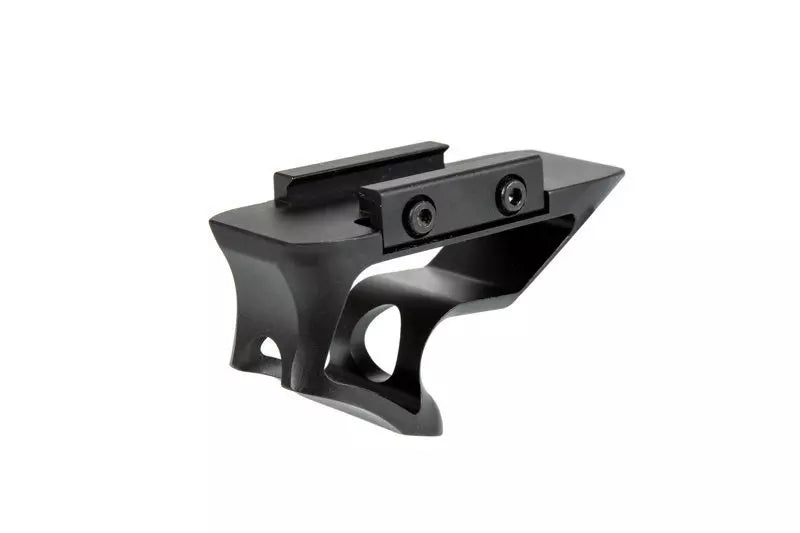 Aluminum CNC RIS Angled Forward Grip - Black