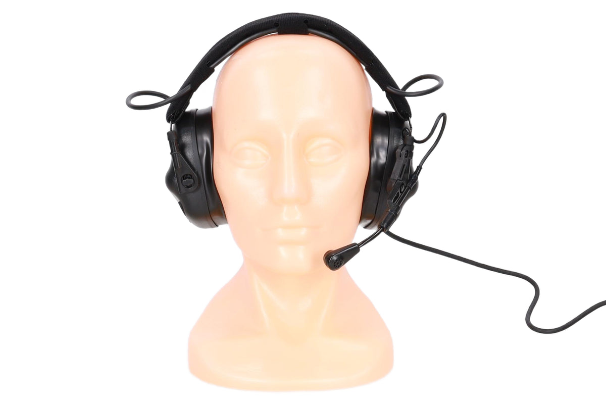 Earmor M32X Plus active hearing protectors – Black
