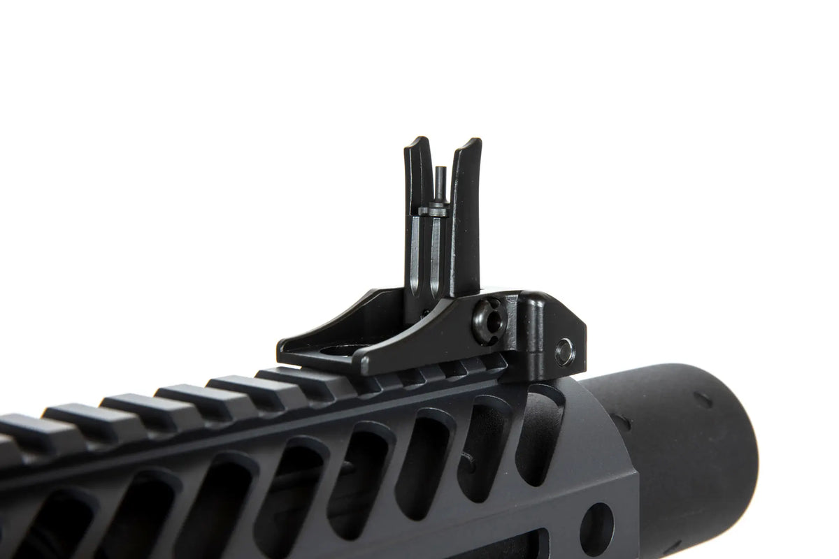 Seekins Precision 9" SBR8 carbine replica with suppressor - grey